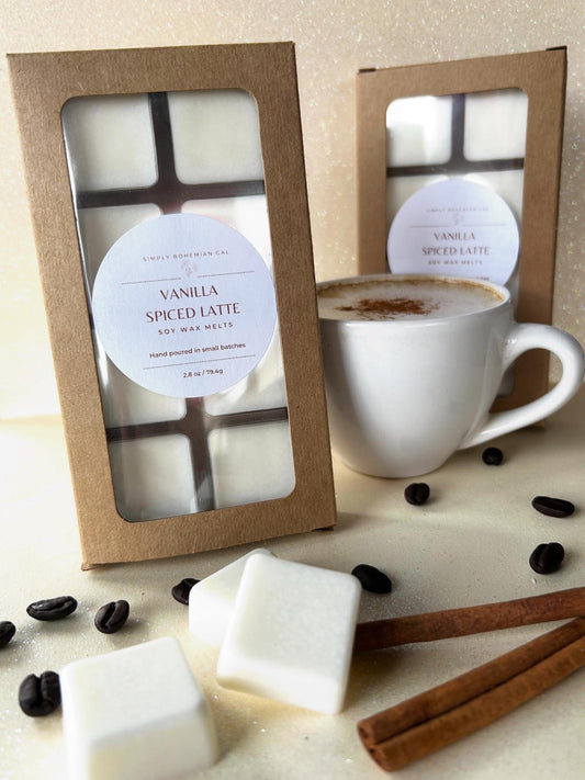 Vanilla Spiced Latte wax melt