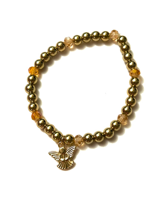 Guardian Angel Charm Bracelet