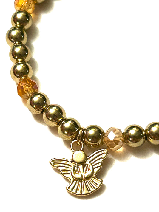 Guardian Angel Charm Bracelet