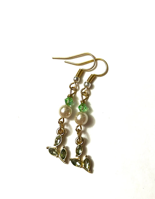 Whimsy Garden Crystal Earrings