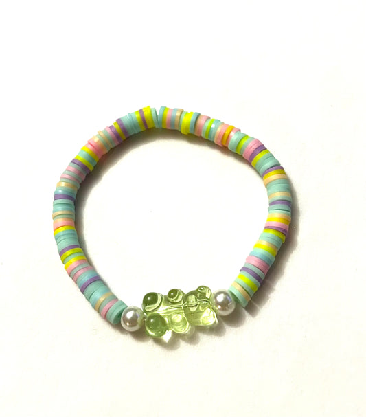 Gummy Summer Bracelet- Green