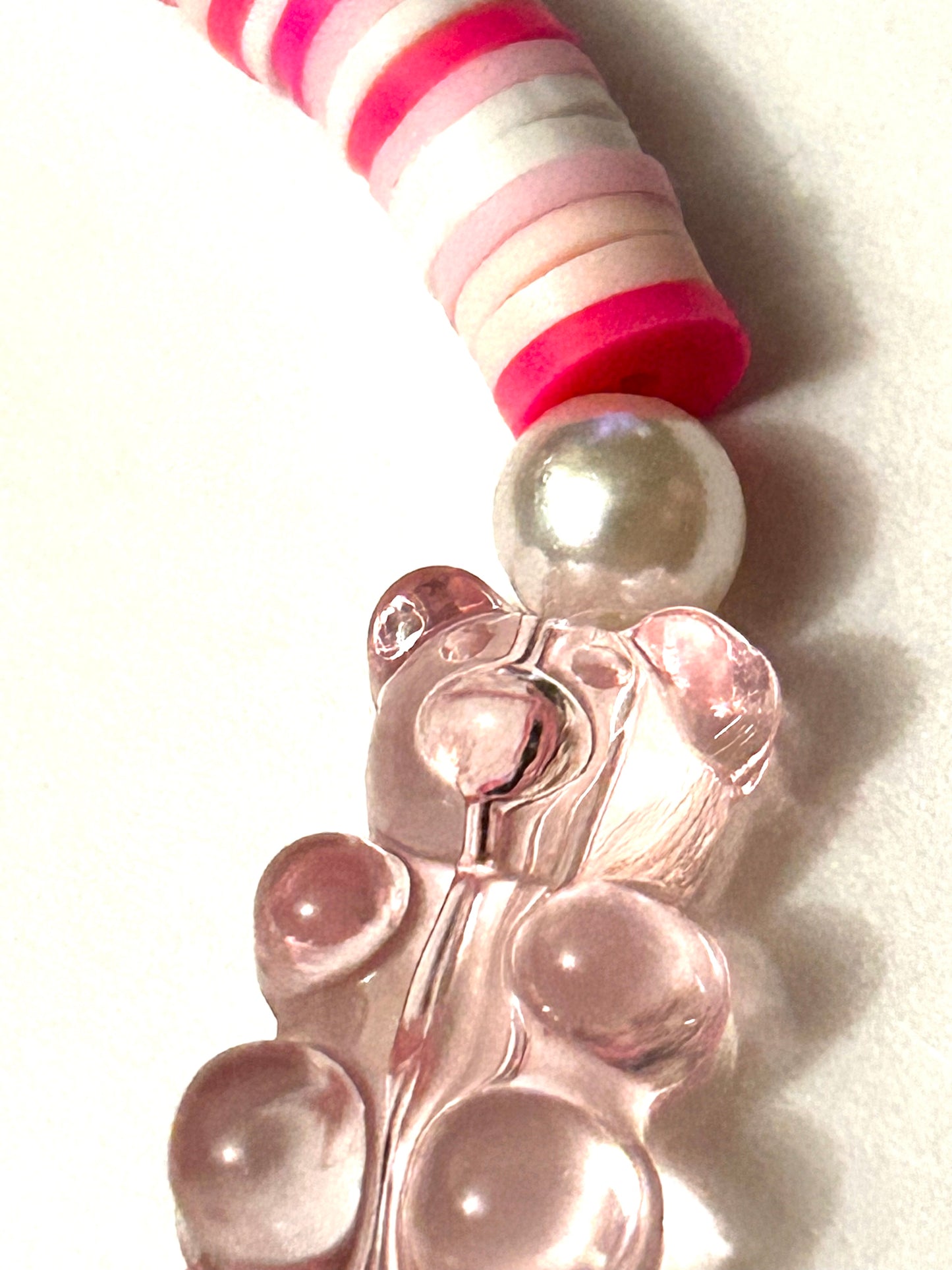 Gummy Bear Bracelet- Pink