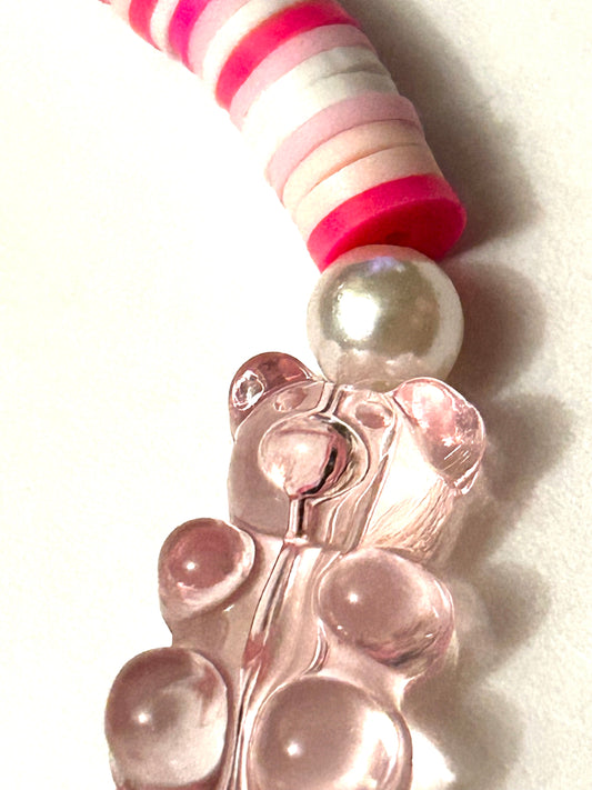 Gummy Summer Bracelet- Pink