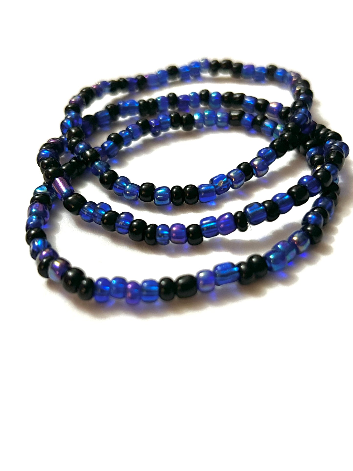 Seed bead bracelet set- Autumn Nights