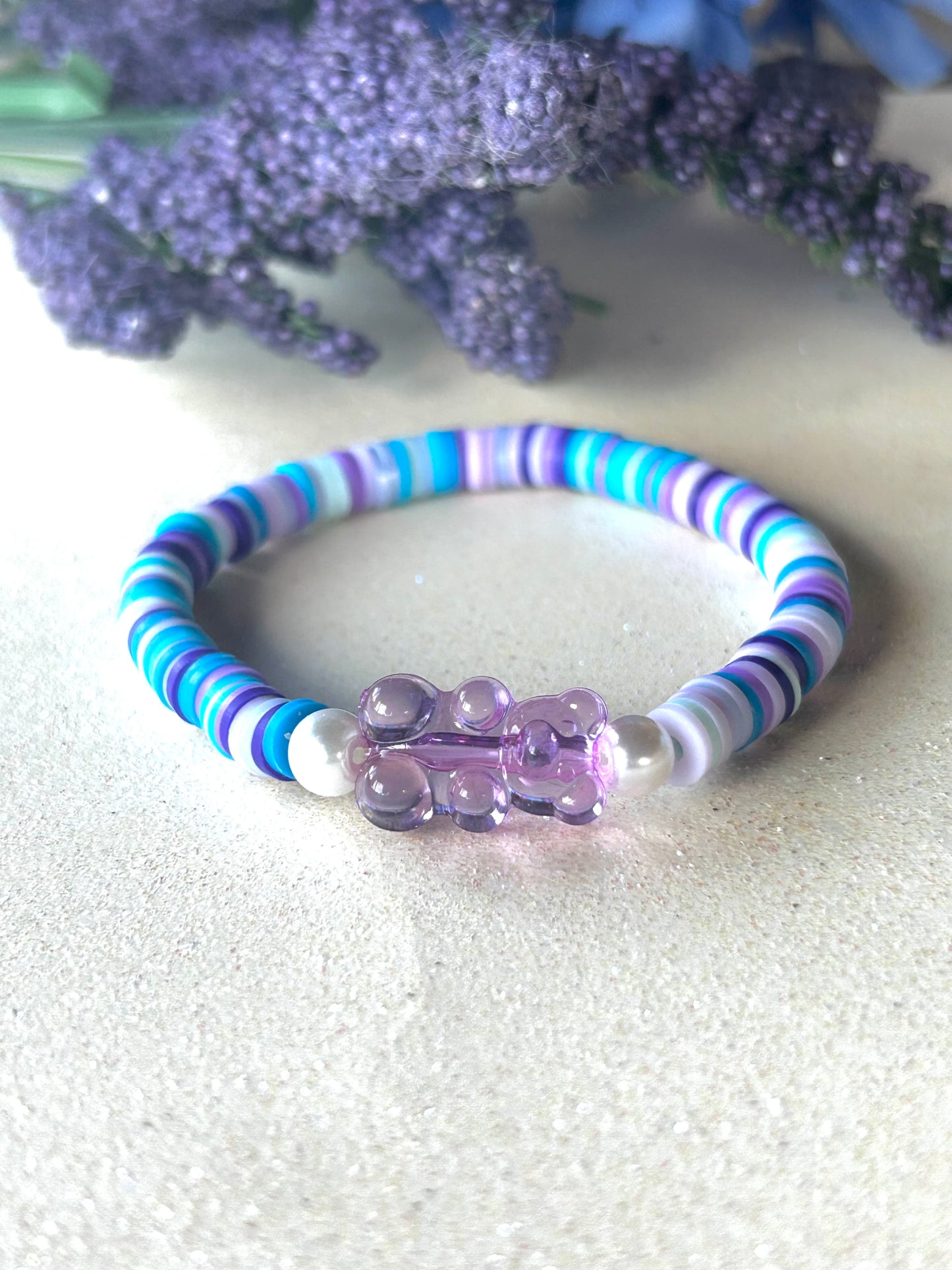 Gummy Bear Bracelet- Purple