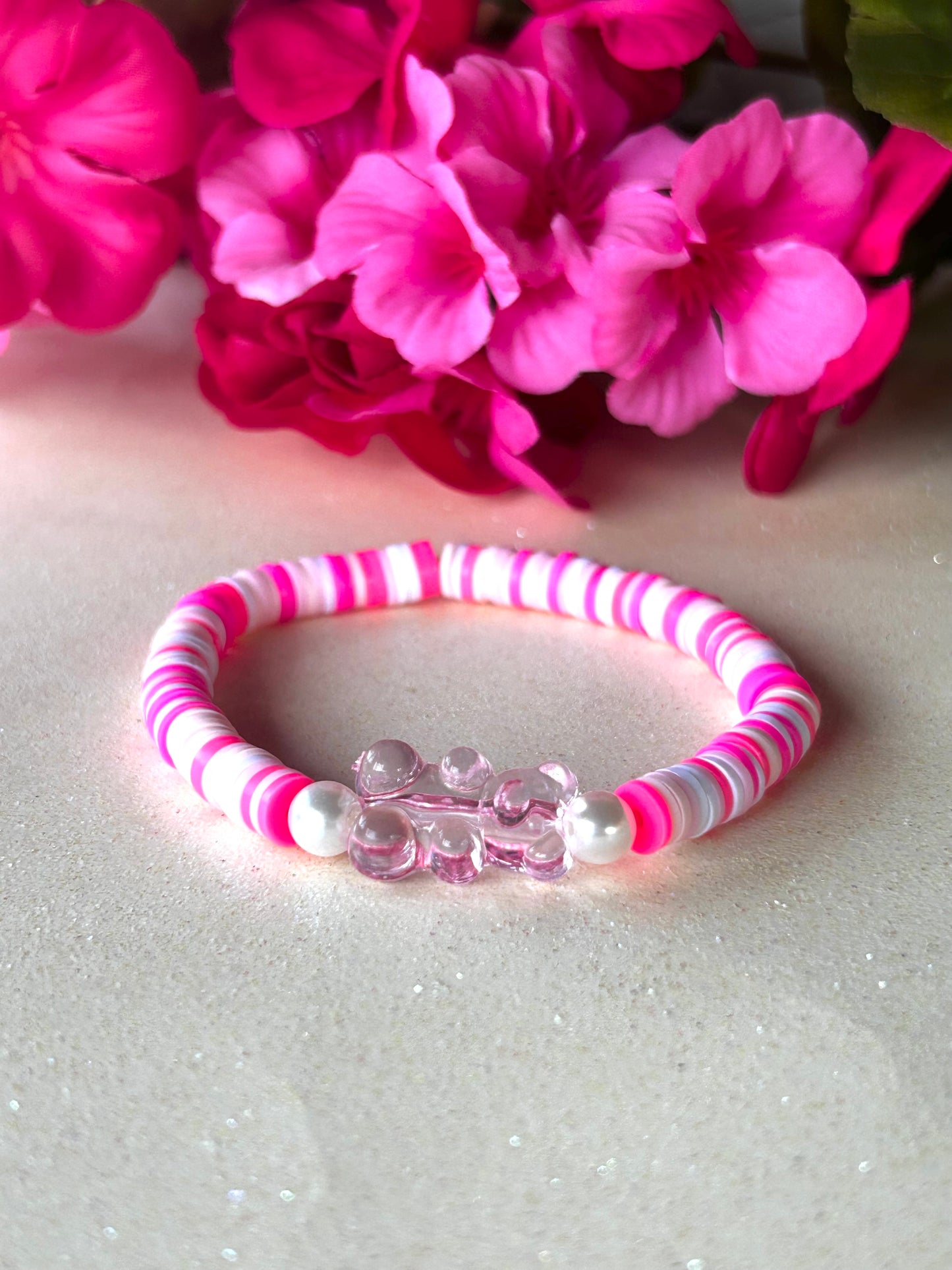 Gummy Bear Bracelet- Pink