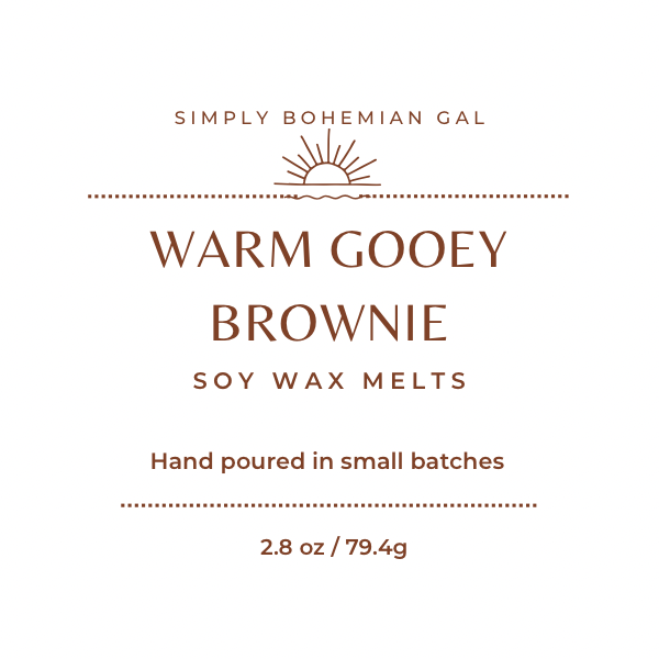 Warm Gooey Brownie wax melts